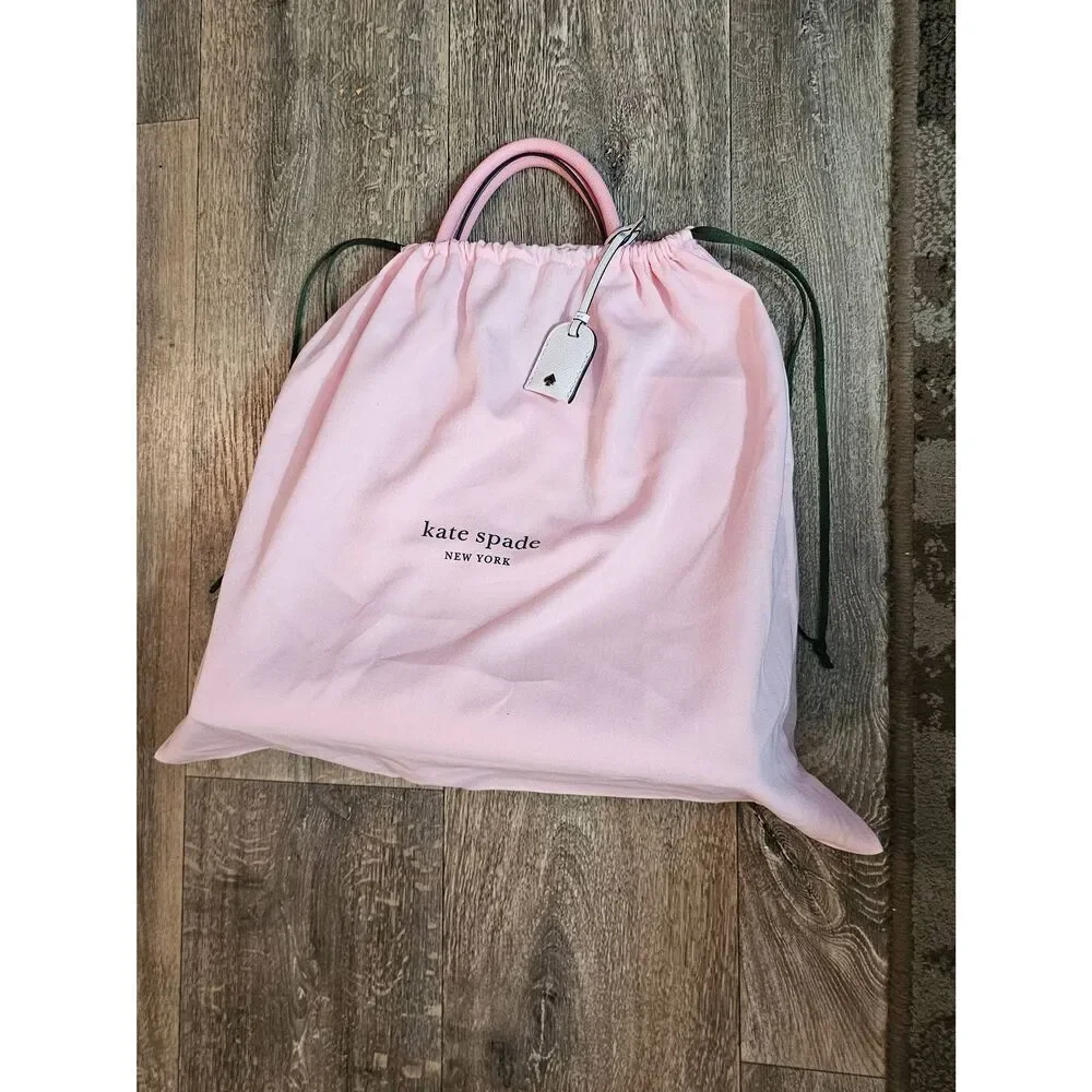 Kate Spade Leather Eva Purse Satchel AND Staci Large Slim Bifold Wallet PINK - Picture 11 of 16